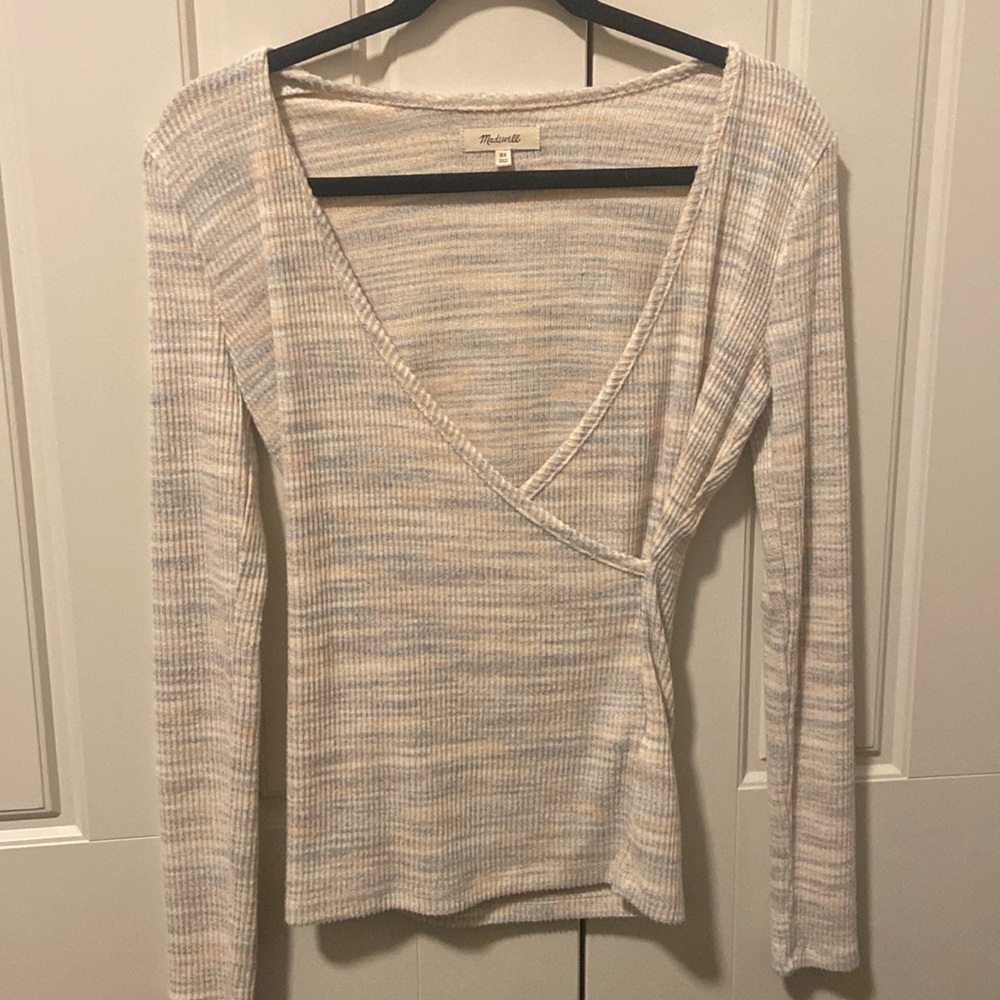 Madewell long sleeve sweater top